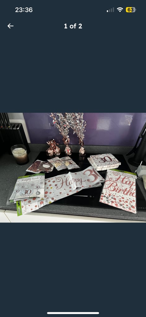 image for 30th Birthday decorations 
