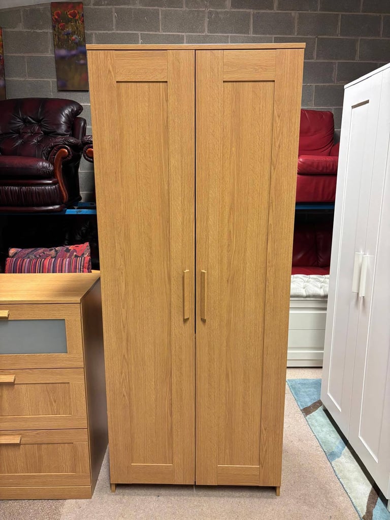 Light Oak IKEA Wardrobe 