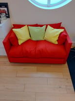 Sofa Bed / Bed Settee - Red