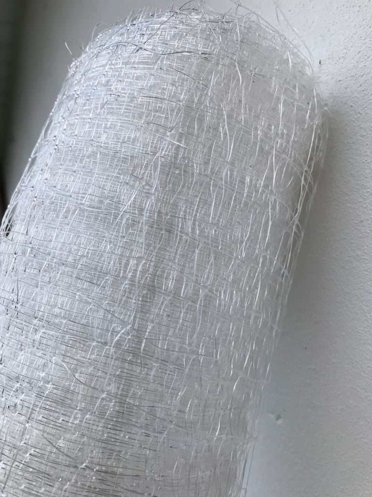 Insulation Support Netting Roll 2m x 100m White New