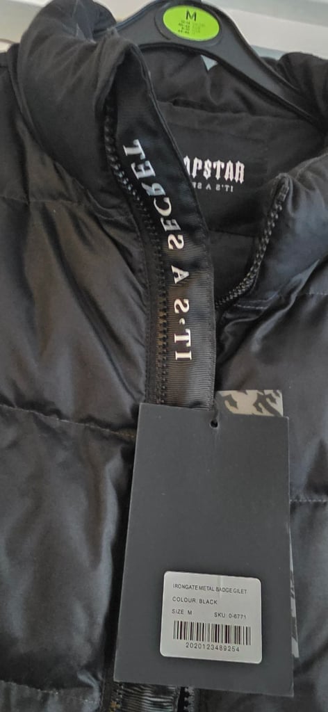 New with tags. Trapstar gilet. Size medium 