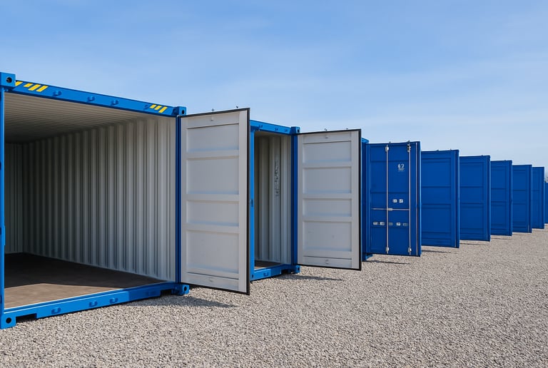 Container Self Storage Units – Linlithgow & Bo’ness – 24/7 Secure Access