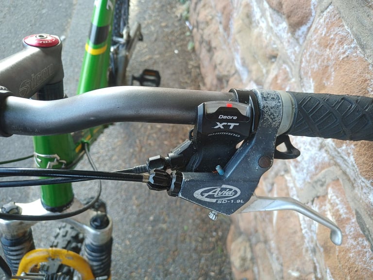 Trek VRX300 26er Large Vintage Retro Mountain Bike Full Suspension Light Weight XT