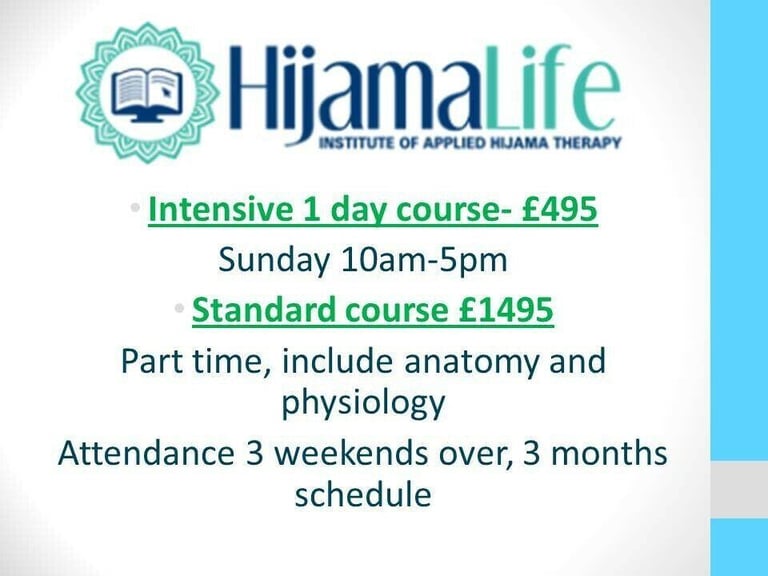 Hijama course,Training class,Treatment,Cupping, Wet,Dry,Fire,Massage