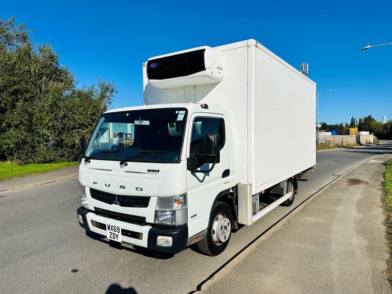 2019 (69) MITSUBISHI FUSO CANTER 7C15 7.5 TON FRIDGE, CARRIER XARIOS 600 UNIT