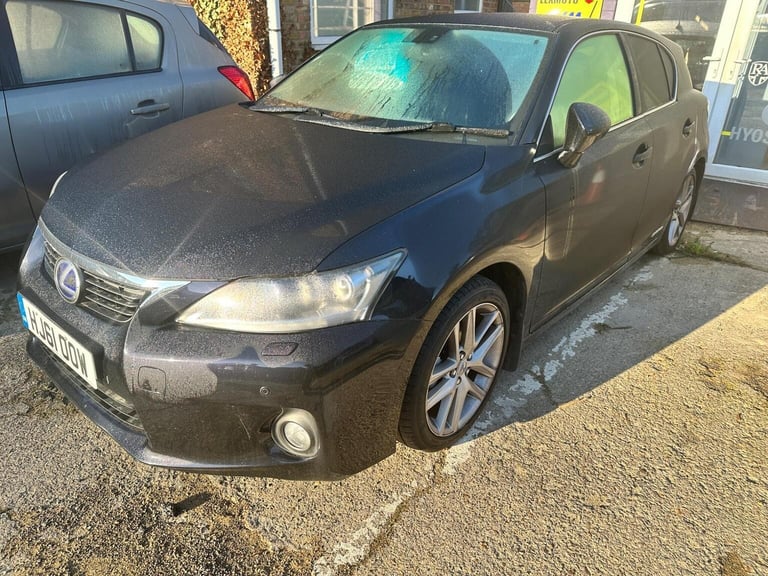 image for LEXUS CT 1.8 200H SE-L CVT EURO 5 SS 5DR 2011 Hybrid Automatic in Black