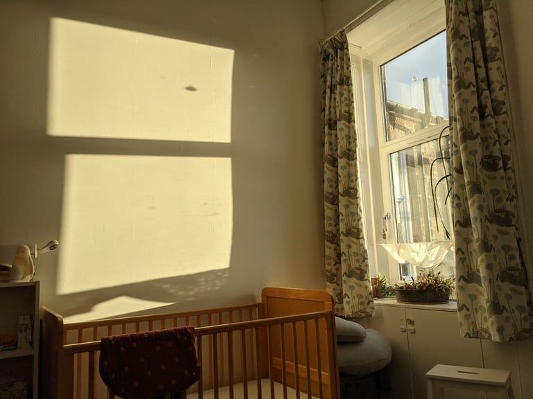 image for John Lewis & Partners Alex Cotbed, Natural Wood Colour (great condition)