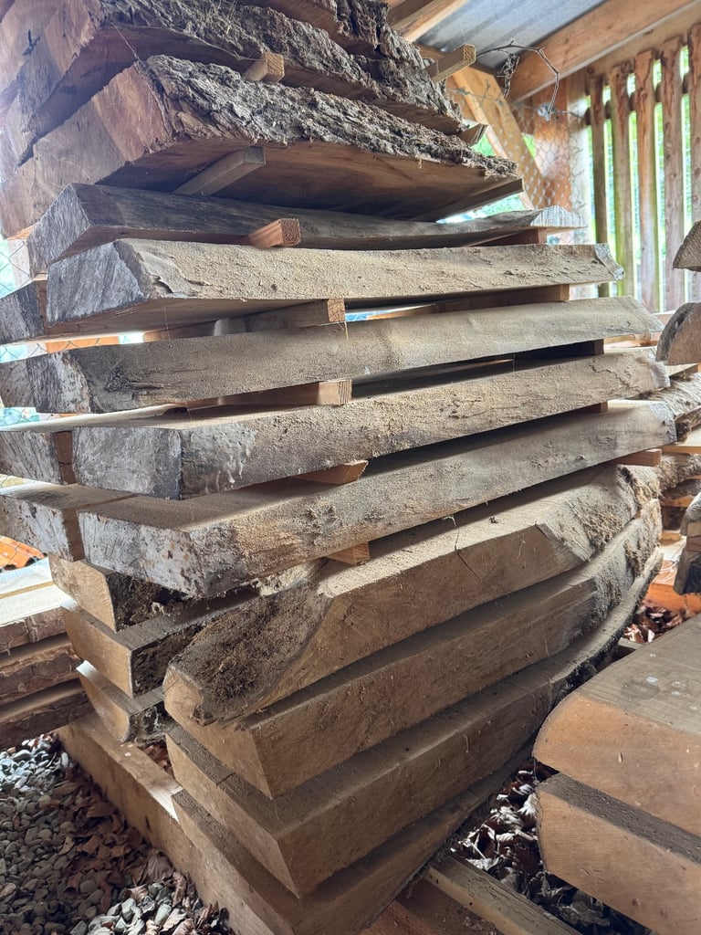 Elm,Beech, Sycamore, Lime Hardwood Air Dried Boards