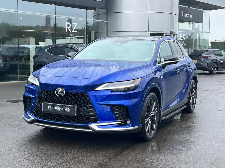 2023 Lexus RX 350h 2.5 F-Sport Design 5dr E-CVT (Pan Roof) SUV Hybrid Automatic