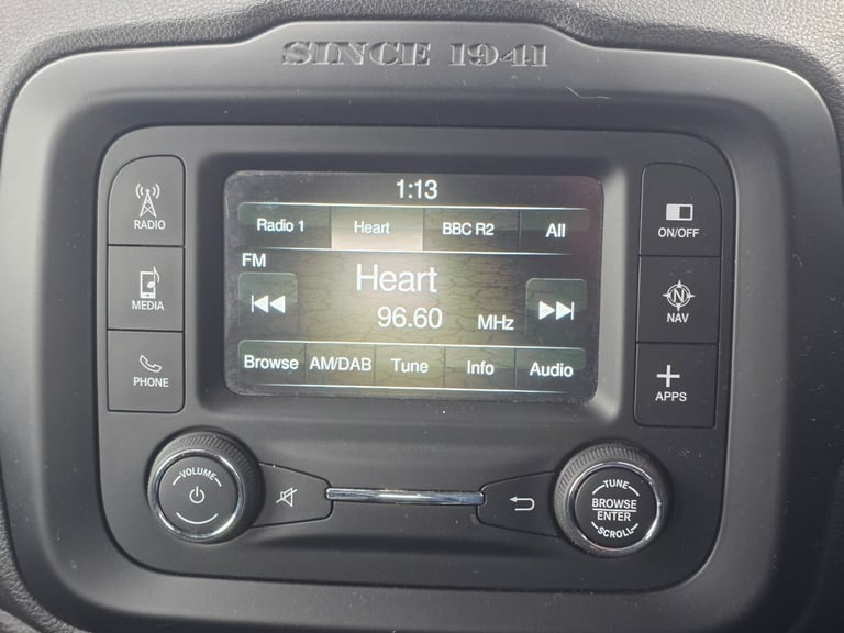 2018 Jeep Renegade 1.4 Multiair Longitude 5dr Hatchback Petrol Manual