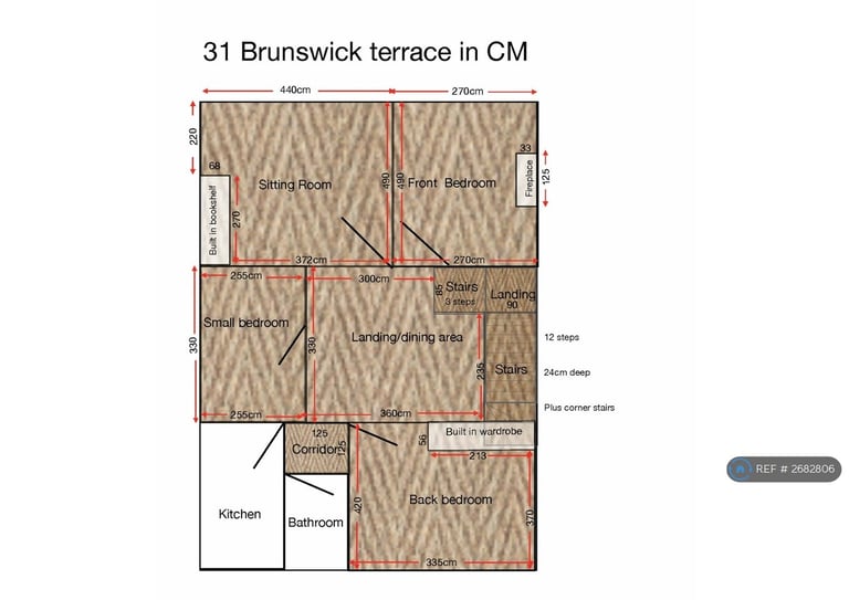 3 bedroom flat in Brunswick Terrace, Hove, BN3 (3 bed) (#2682806)