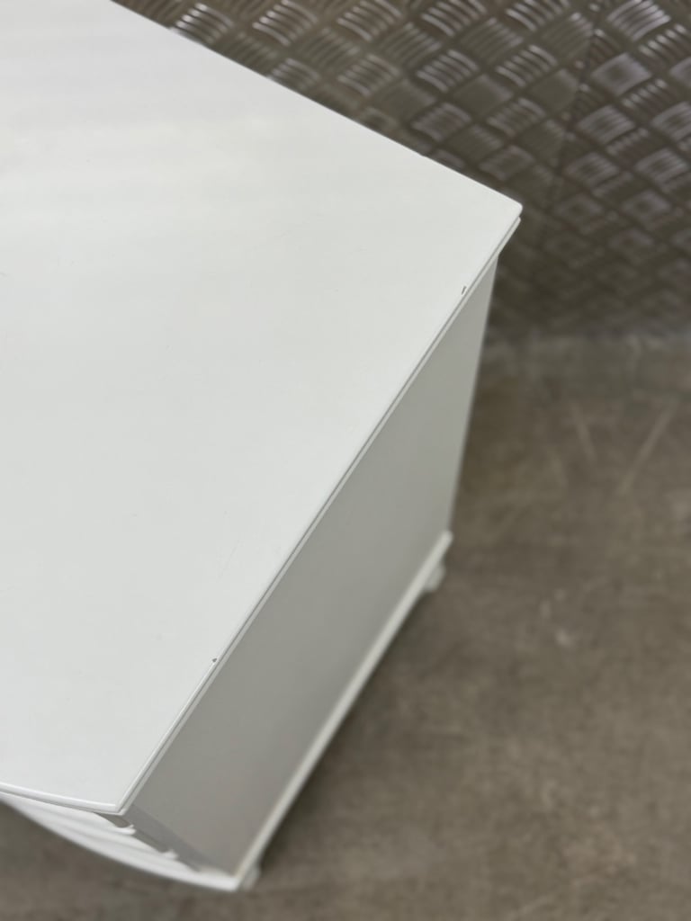 Laura Ashley Broughton pair of bedside tables white 