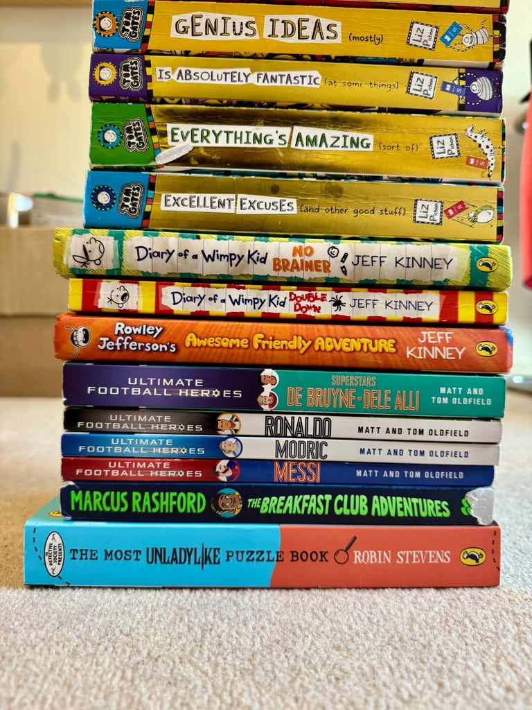 Lot of books for kids David Williams Tom Gates Kinney and more 