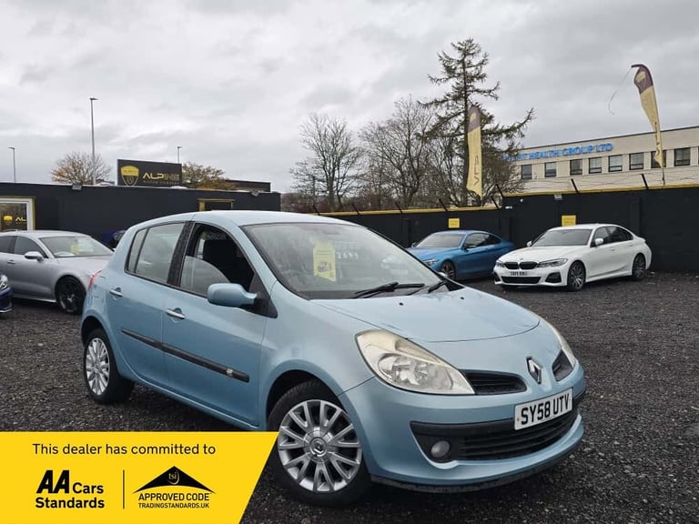 2008 Renault Clio 1.2 TCE Dynamique 5dr [AC] HATCHBACK Petrol Manual