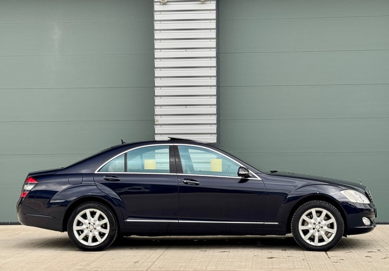 MERCEDES-BENZ S500 5.5 V8 PETROL AUTO 5DR SALOON 2007 [57] BLUE
