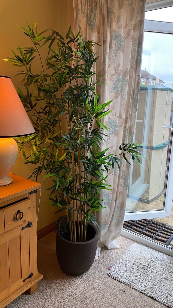 image for Large artificial bamboo tree 