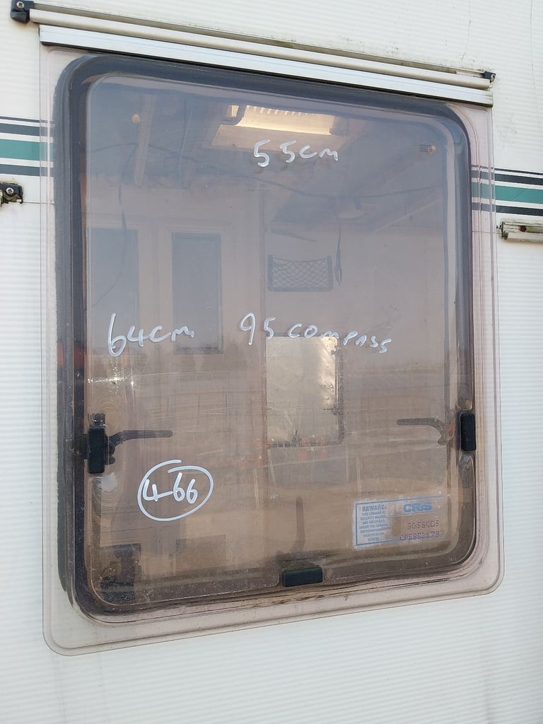 95 compass caravan kitchen window 