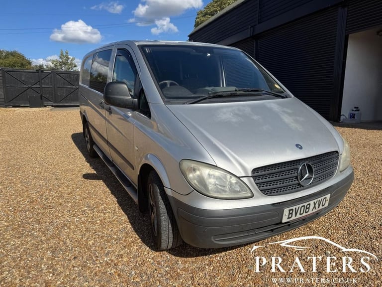 2008 Mercedes-Benz Vito 115CDI Van PANEL VAN DIESEL Manual