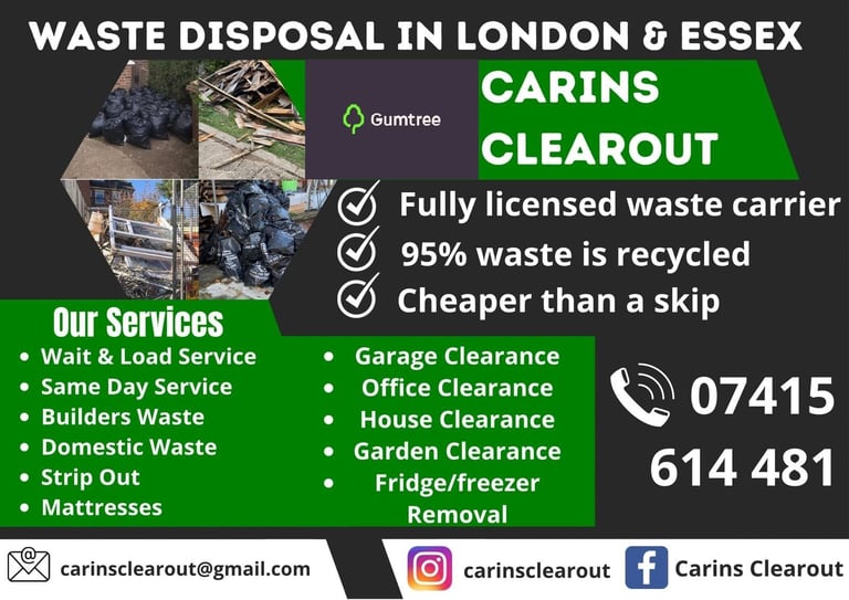 Carins Clearout | Same Day Rubbish Removal | House Clearance | Waste Removal | Garden Clearance l