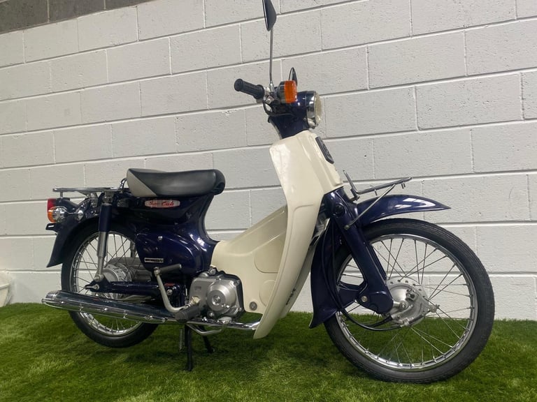 2007 JDM Honda C50 DX CDi in purply-blue