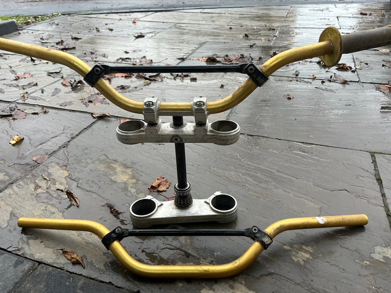 image for Ktm sx 85 renthal handle bars and yokes