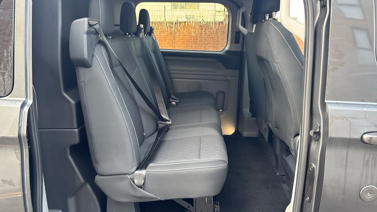 2025 Ford Transit Custom 320 L2 Diesel Fwd 2.0 EcoBlue 136ps H1 Double Cab Van Limited Auto Crew ...