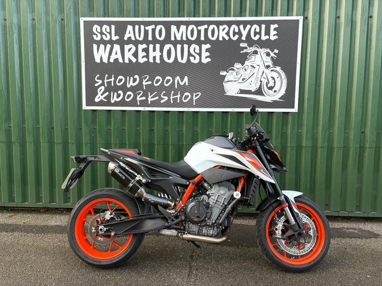 image for KTM 890 DUKE R 2020 White 7000 Miles Quickshifter Plus Extras GP Moto Can 
