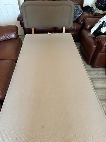 Single bed with mattress