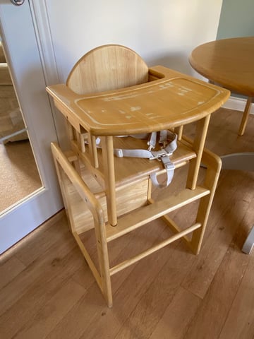 High chair, activity table, children's writing table and chair | in  Bideford, Devon | Gumtree