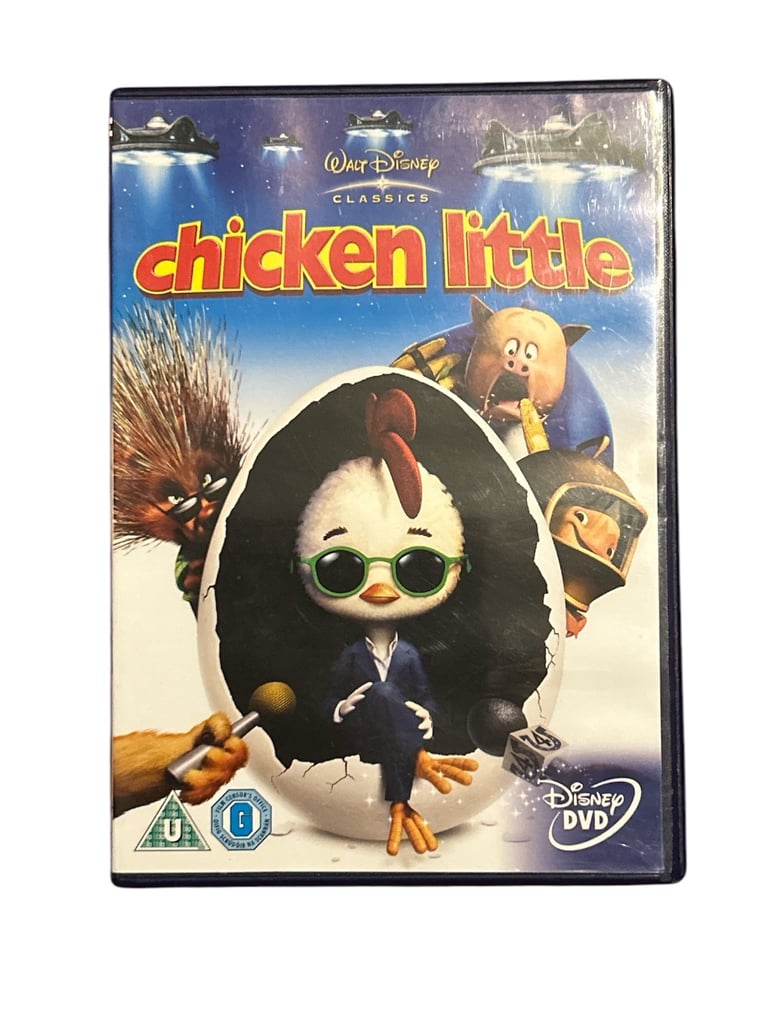 image for Walt Disney Chicken Little U Rated DVD FILM Kids Family Childrens Movie Rainy Sofa Days VGC