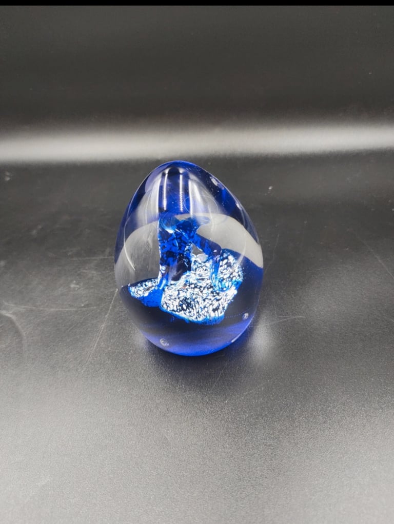 Damaged Caithness Scotland Deja Vu Paperweight