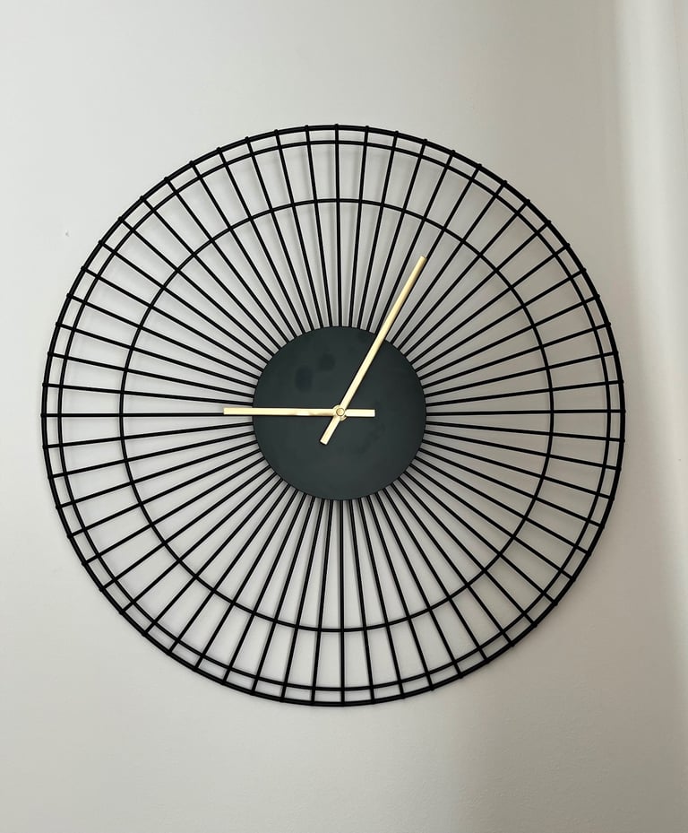 Metal Wall Clock