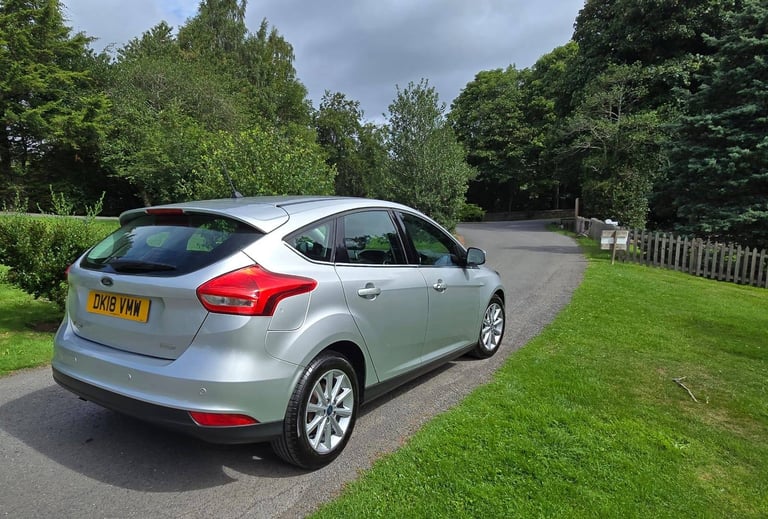 Ford FOCUS Titanium 5 door, Hatchback, 2018, BRAND NEW ENGINE. 12 months mot