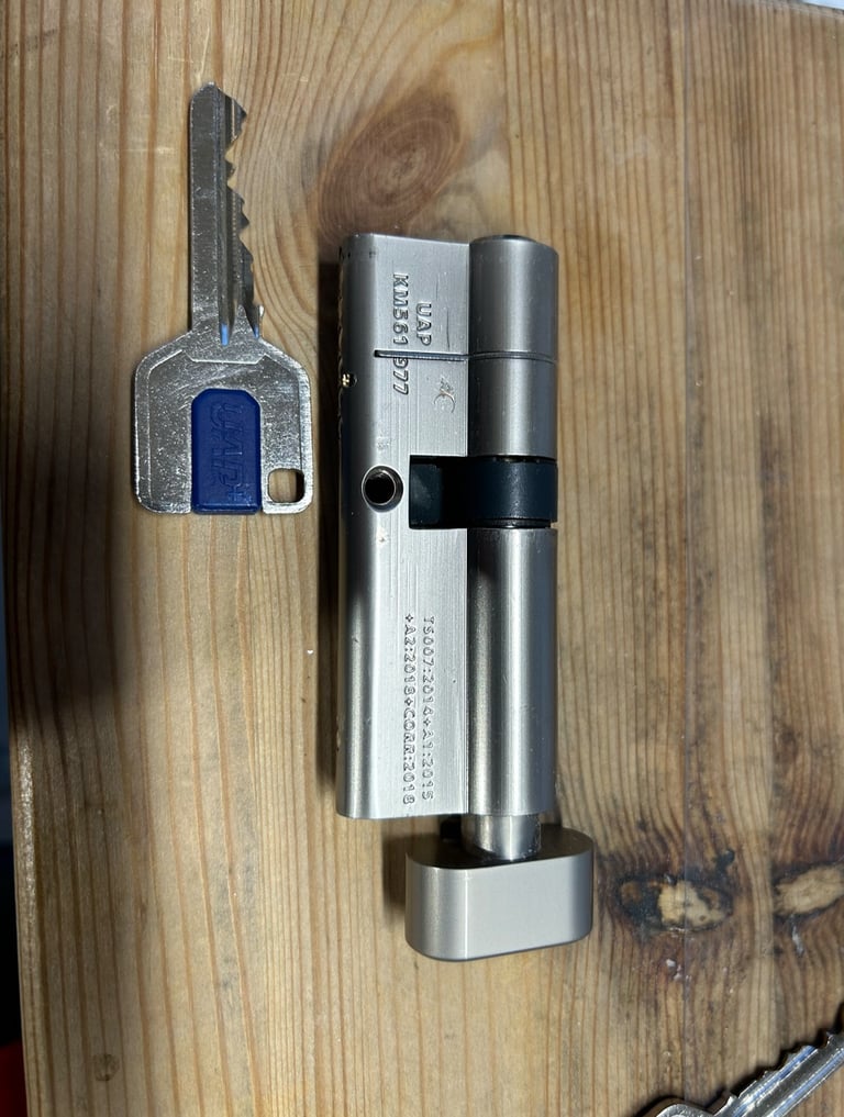 UAP 35mm x 45mm Replacement Thumbturn Cylinder Lock with 3 keys