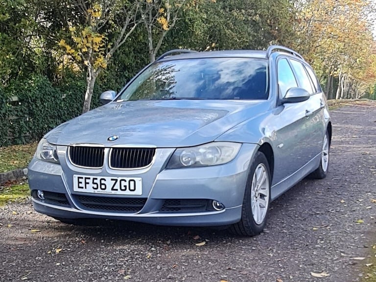 BMW 320I 2.0 SE TOURING Estate ULEZ PETROL METTALIC GREEN LONG MOT S/H LOW MILES