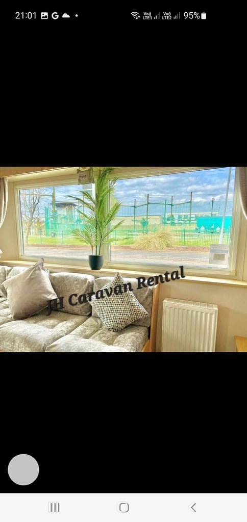 Caravan for sale 8 berth trecco bay