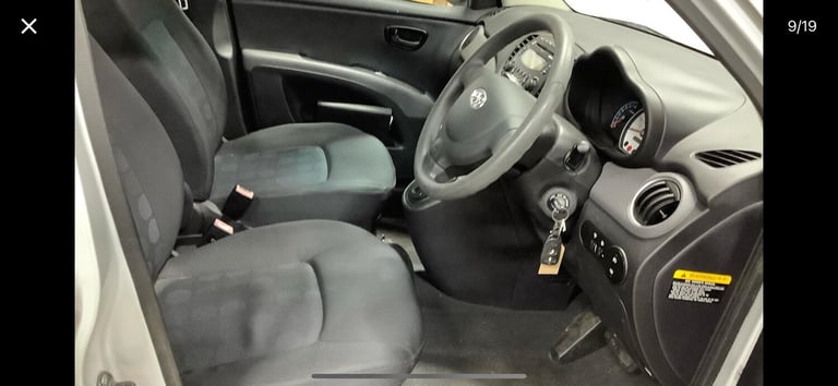 2010 Hyundai i10 1.2 Comfort Hatchback 5dr Petrol Auto Euro 4 (77 bhp) Petrol