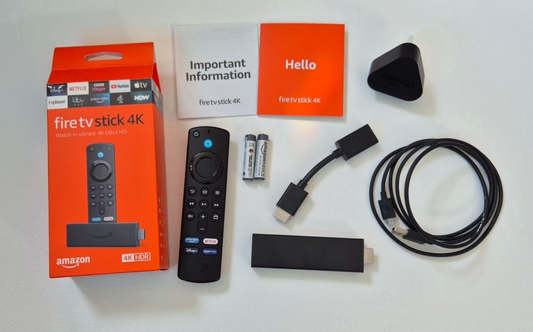 Fire TV stick 4k with Ultra HD