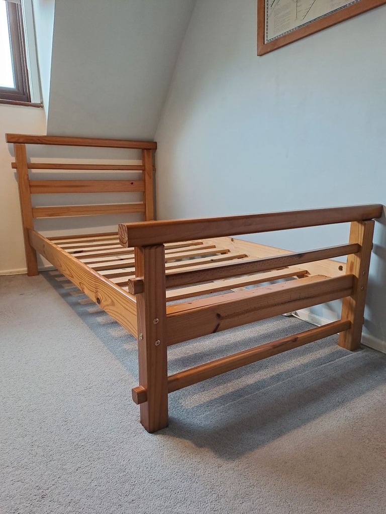 Single Pine Bed Frame