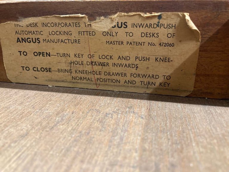 Antique Desk - Angus of London