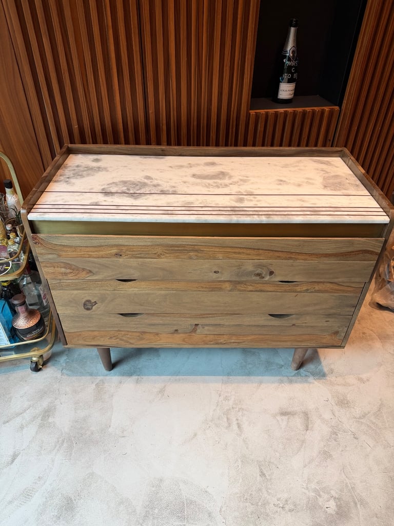 Deco Marble Chest of Drawers
