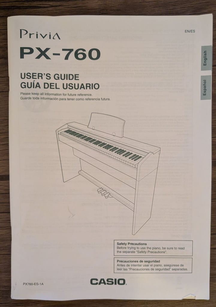 image for Casio Privia PX-760 Digital Piano – £200 (G32 8TG)