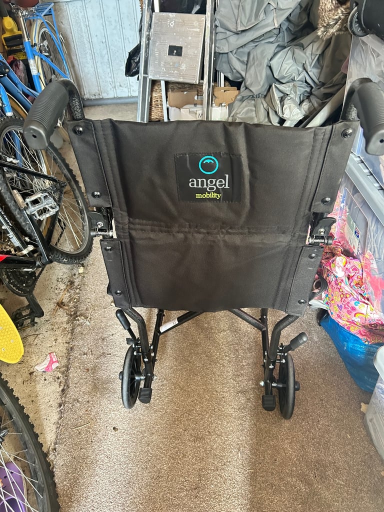 image for Lightweight foldable wheelchair