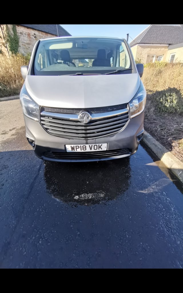 Camper/ dayvan Vauxhall, No Vat VIVARO, MPV, 2018, Manual, 1598 (cc),euro 6 , 5 doors