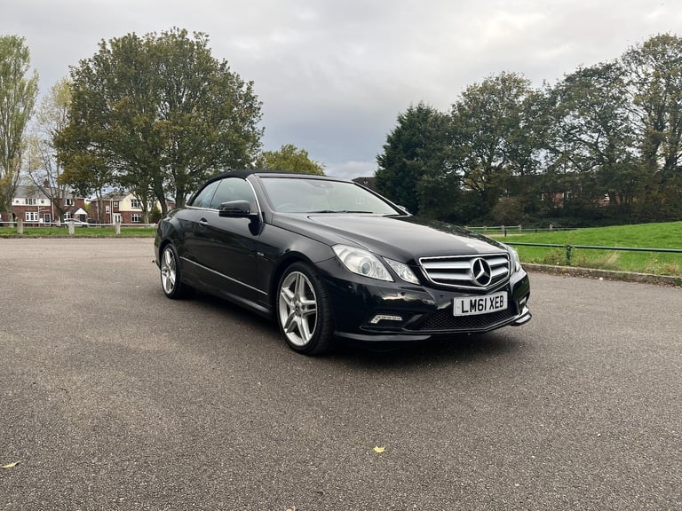 2011 Mercedes-Benz E Class 3.0 E350 CDI V6 BlueEfficiency Sport Cabriolet G-Tronic Euro 5 2dr Con...