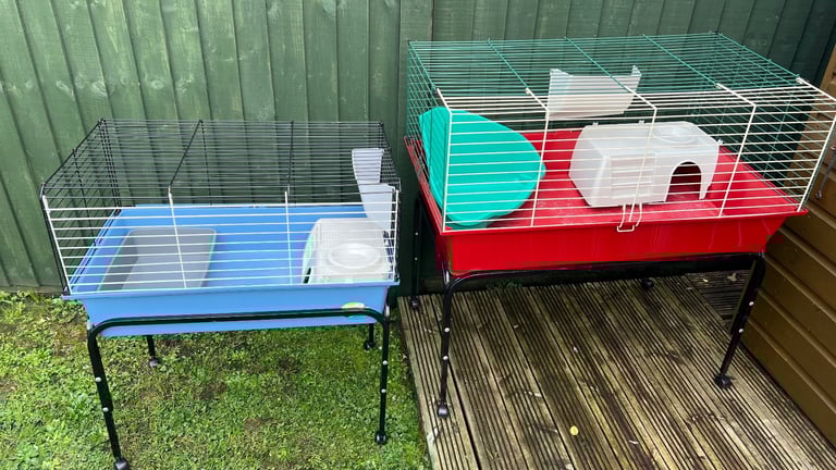 Used Rabbit/Guinea Pig Cages