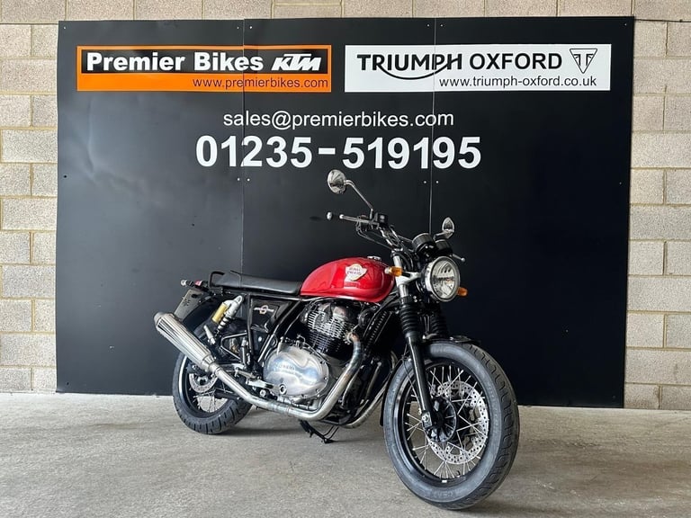 STUNNING LOW MILEAGE 2022/72 ROYAL ENFIELD INTERCEPTOR 650 MOTORCYCLE