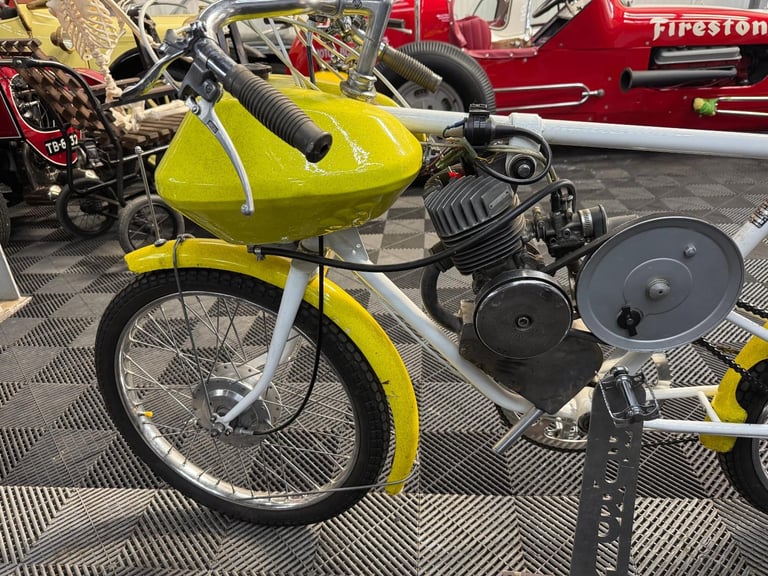 1975 Burdin Derny, Vintage Burdin Derny Cycle Pace Bike, V5