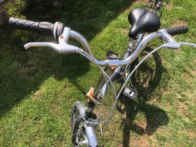 Enfold Lite Probike Foldable Travel Bicycle 5 Gears Grey