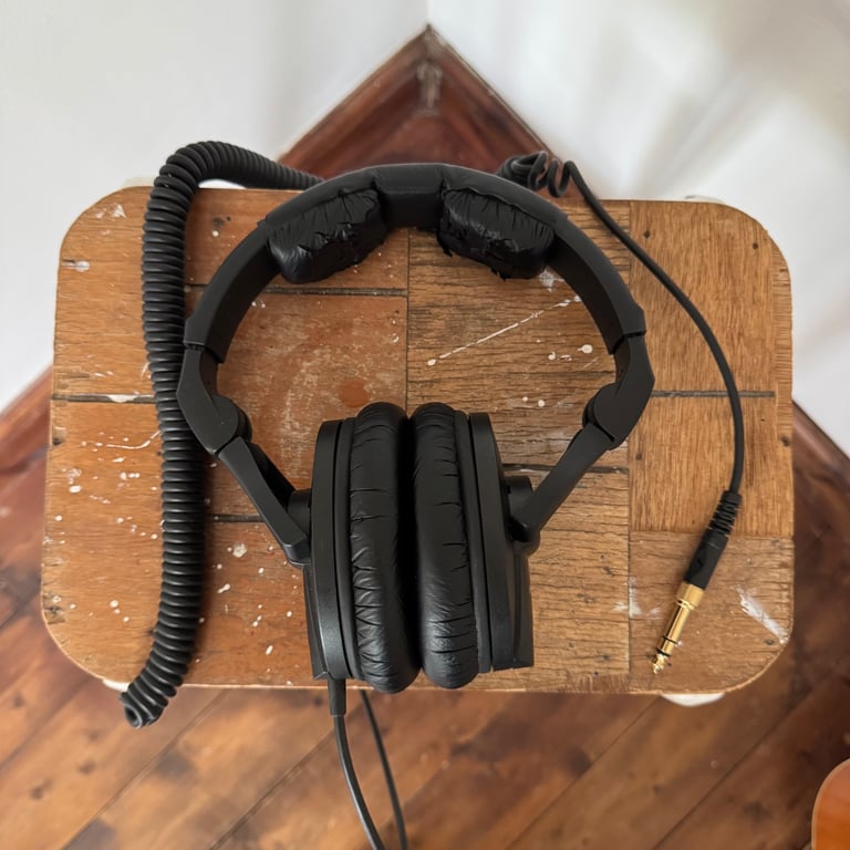 Sennheiser HD 280 Pro Studio Headphones, with ¼” & ⅛” Jack Adapters